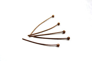 Штифт с шариком 24 мм 50 шт №05 под медь