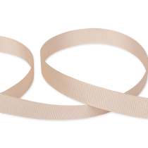 Тесьма декоративная "Gamma" репсовая GR-12 12 мм 1/2 " №003 св. бежевый 45.5 метров