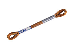 Нитки для вышивания " Gamma" мулине 100% вискоза 8 м R0215 золотисто- коричневый