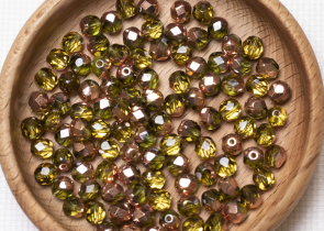 Бусины полированные круглые 6мм 25г (90 штук) 50220/27101 