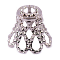 " Zlatka" Розетка для бус DC- 005/ 5 8 мм ± 2 мм 5 шт №02 под никель