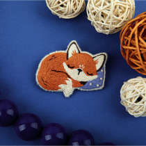 Набор для вышивания " PANNA" " Живая картина" JK- 2344 " Брошь. Спящий лис" 5. 5 х 4. 5 см